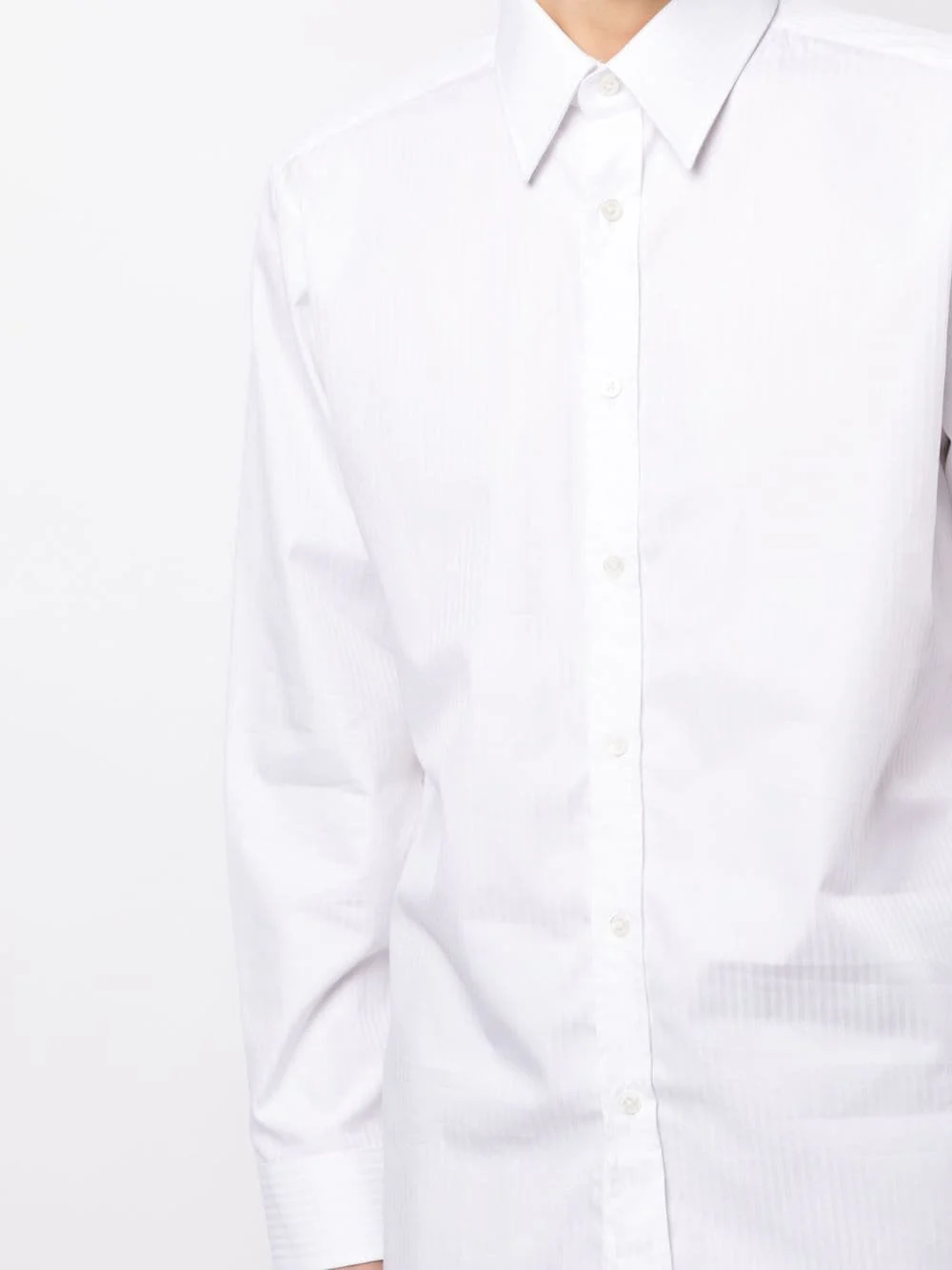 Long-Sleeves Cotton Shirt - Image 4