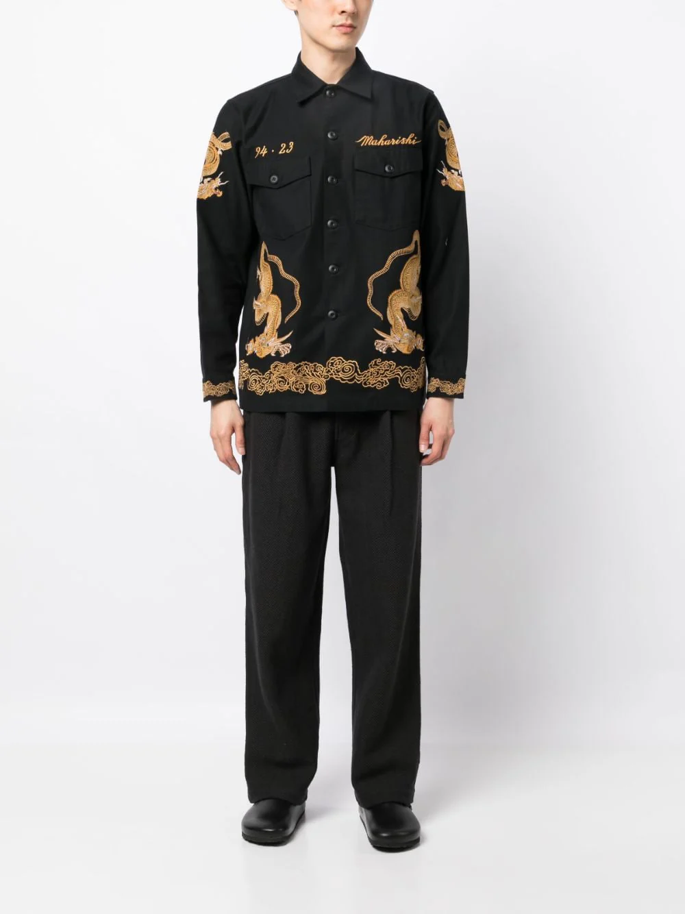 Loose Deck Textured Trousers - Image 4