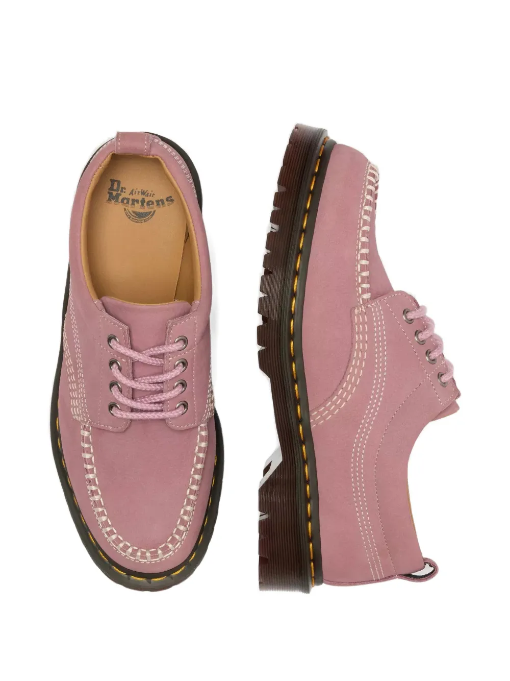 Lowell Stitching Lace-Up Boat Shoes - Image 4