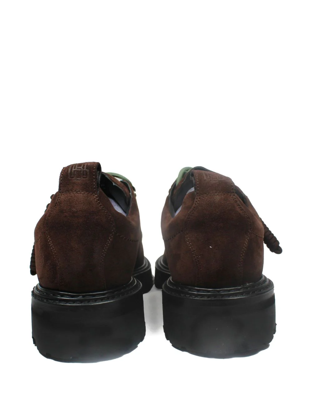 Lug-Sole Lace-Up Derby Shoes - Image 3