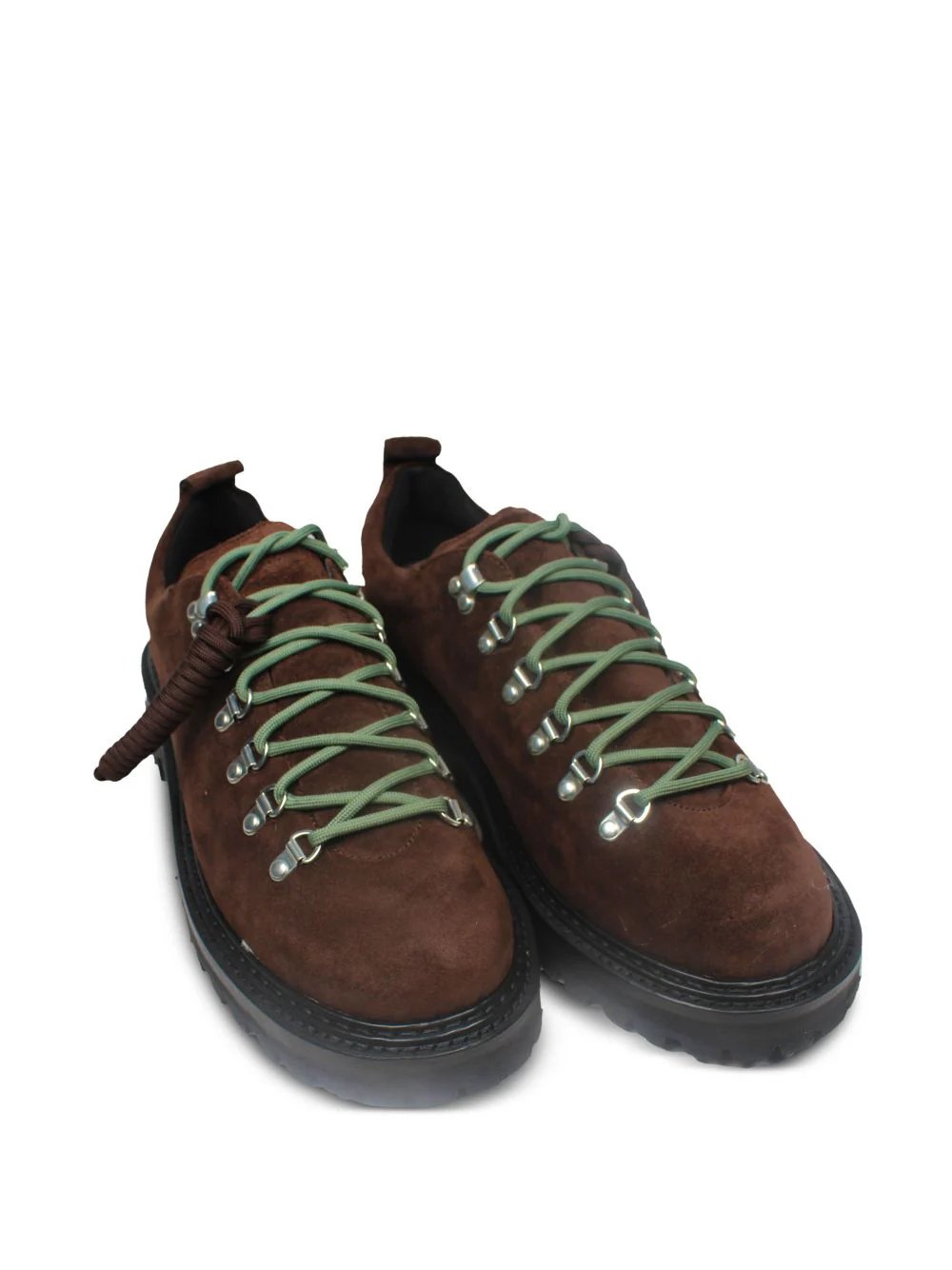 Lug-Sole Lace-Up Derby Shoes - Image 4