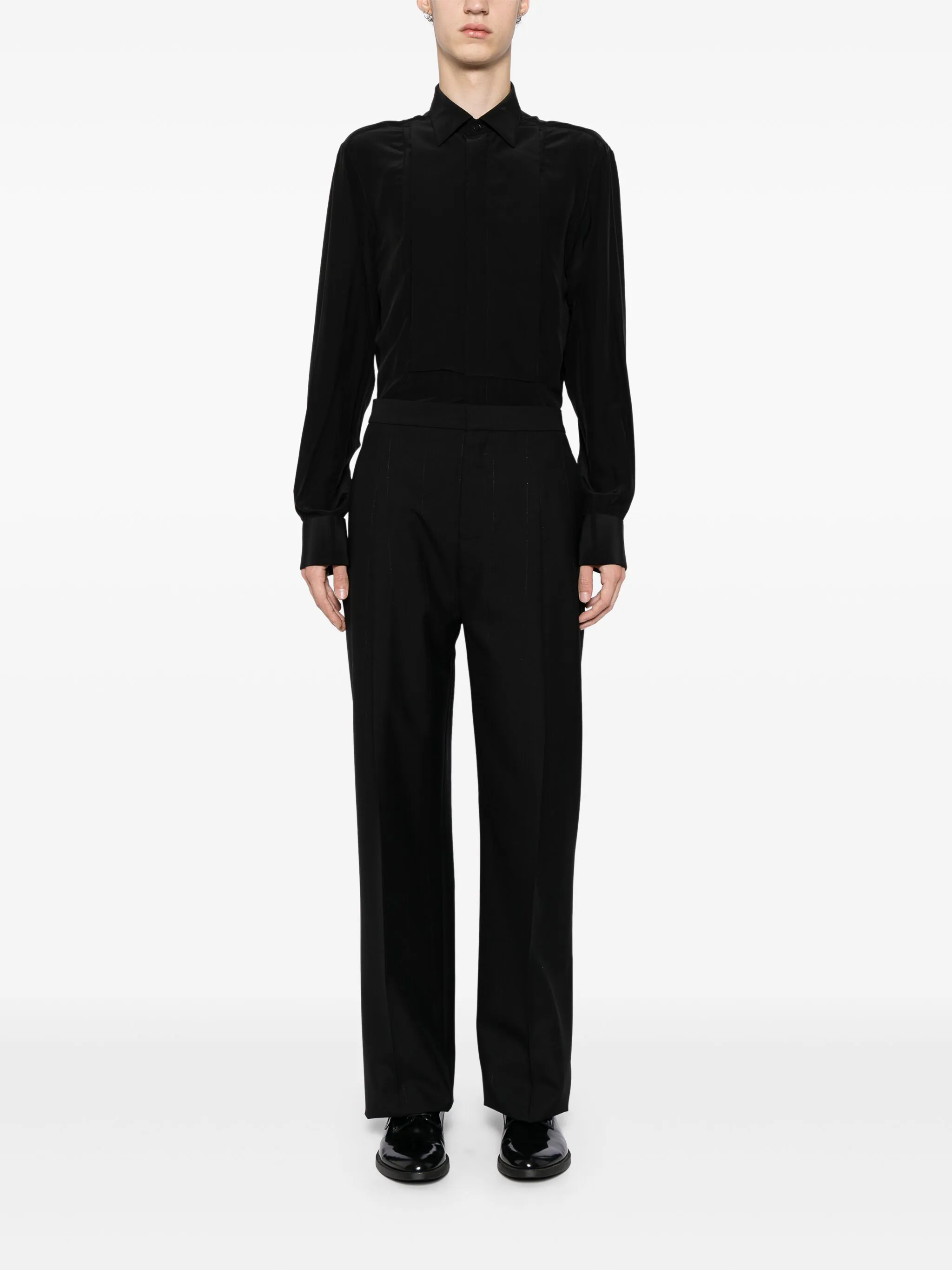 Lurex Stripes Tailored Trousers - Image 2