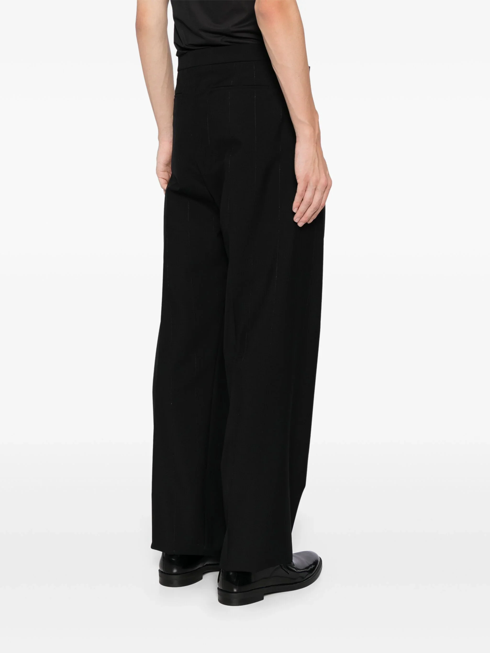 Lurex Stripes Tailored Trousers - Image 4