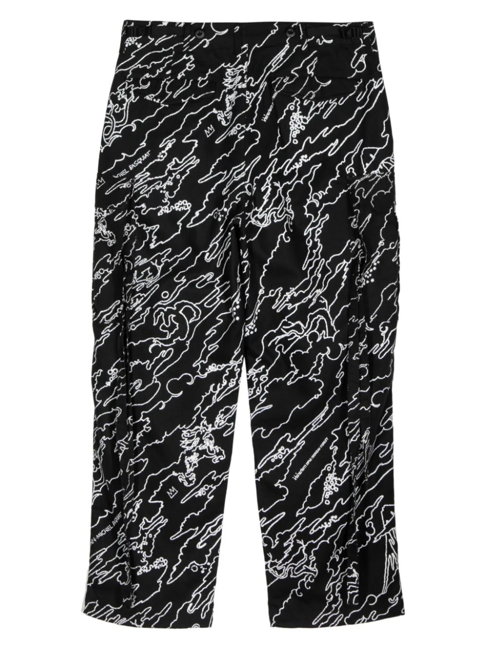 Maha Basquiat Cargo Trousers - Image 2