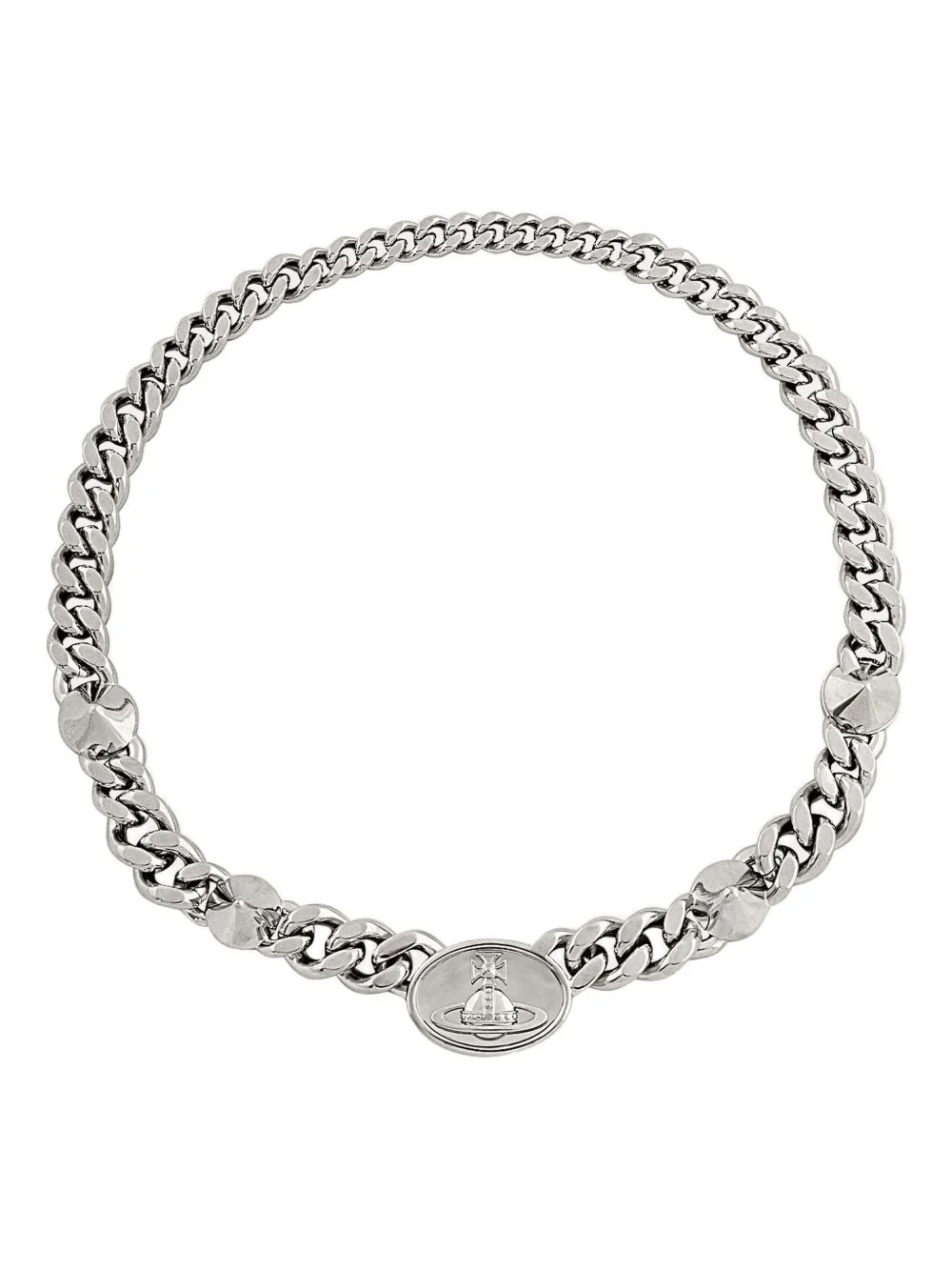 Man. Chester Orb-Detail Necklace