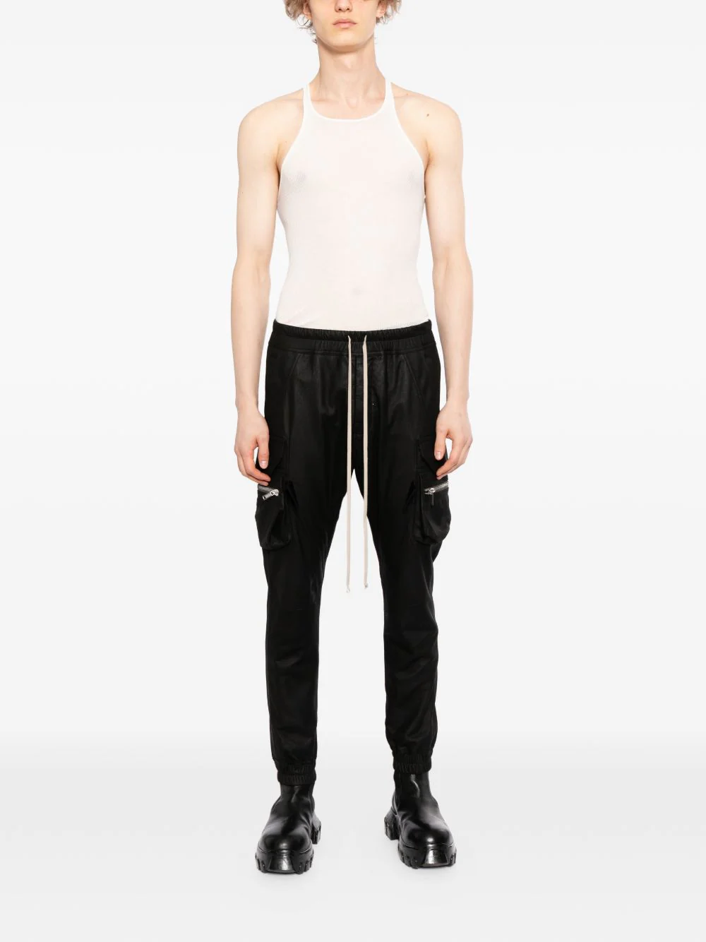Mastodon Megacargo Leather Trousers - Image 3