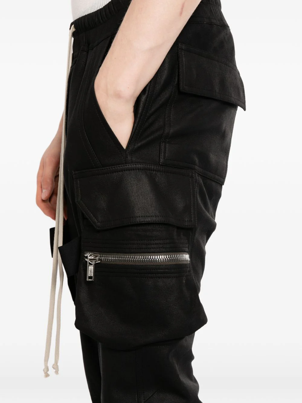 Mastodon Megacargo Leather Trousers - Image 5