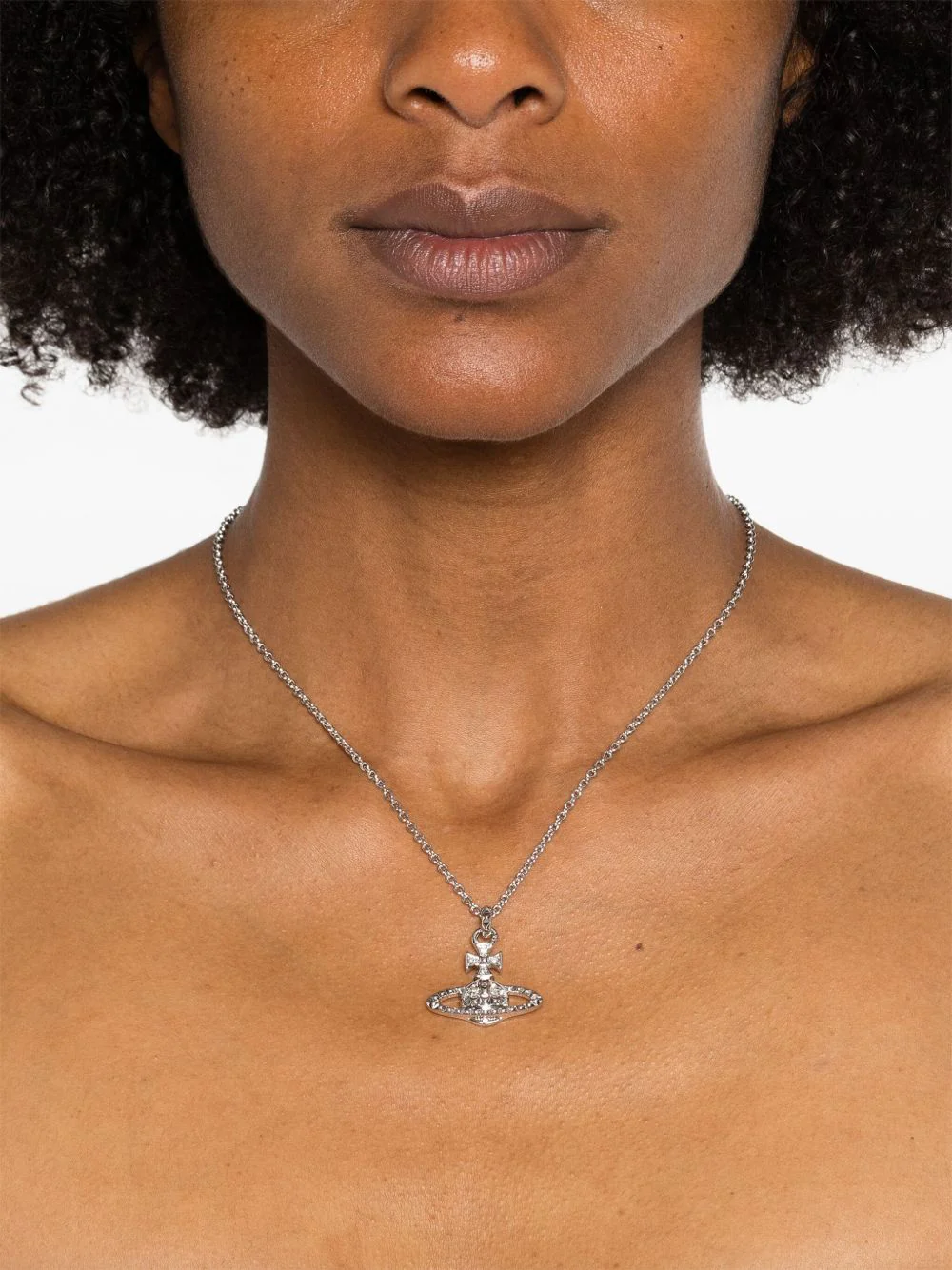 Mayfair Bas Relief Pendant Necklace - Image 2