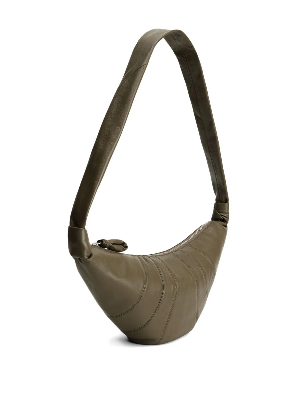 Medium Croissant Panelled Shoulder Bag - Image 4