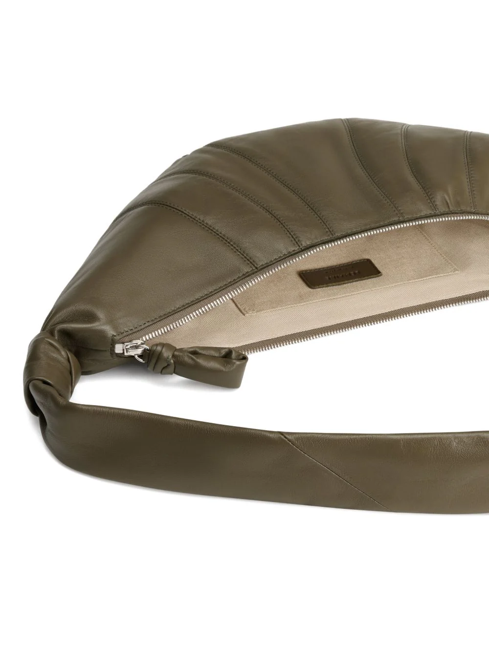 Medium Croissant Panelled Shoulder Bag - Image 5