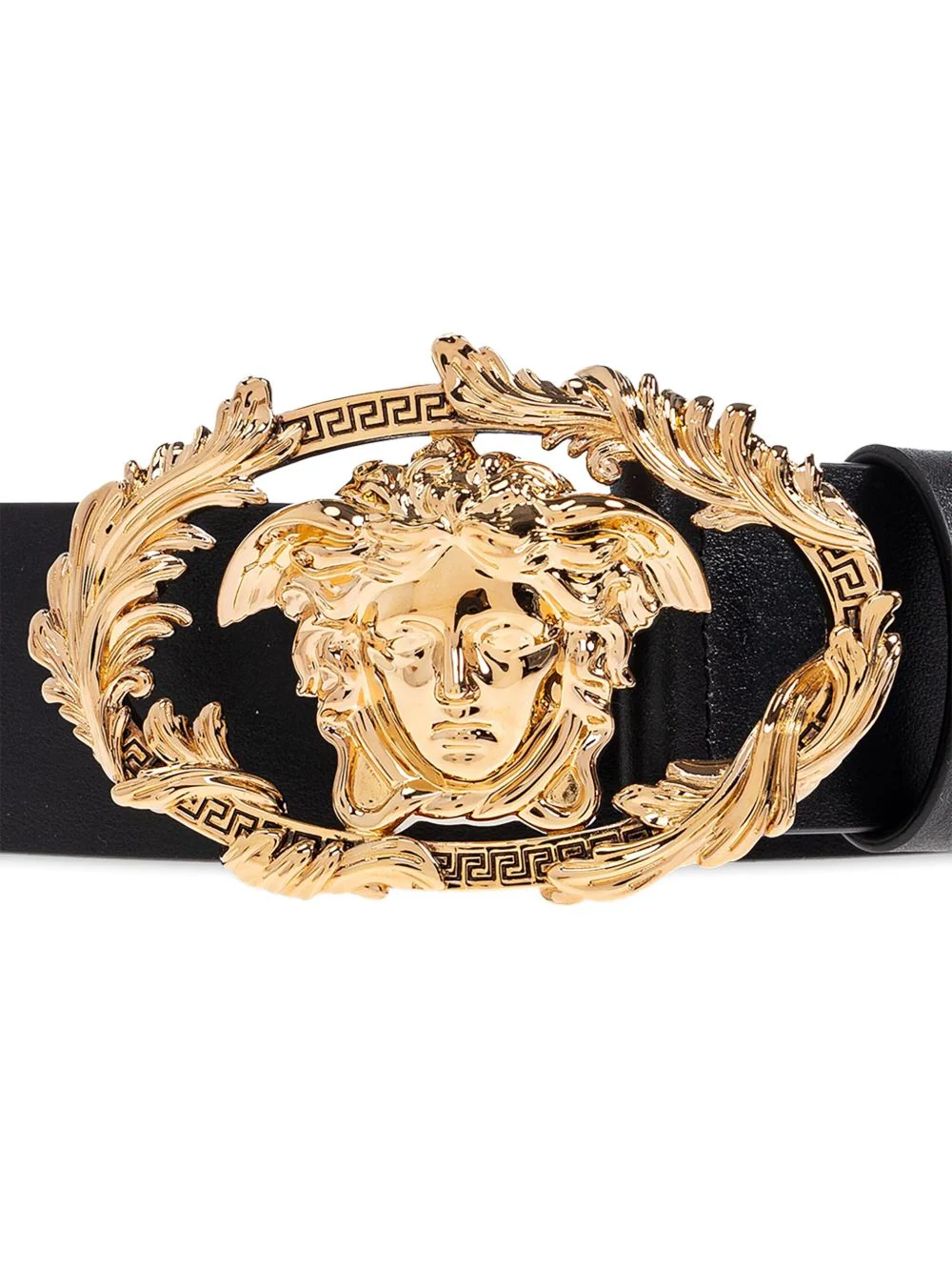 Medusa-Head Leather Belt - Image 3