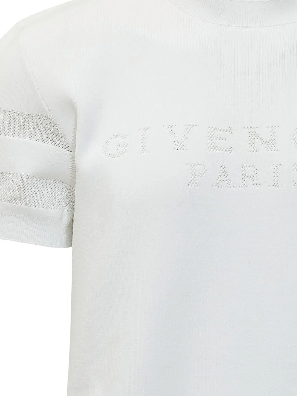 Mesh Panel Sweater - Image 2