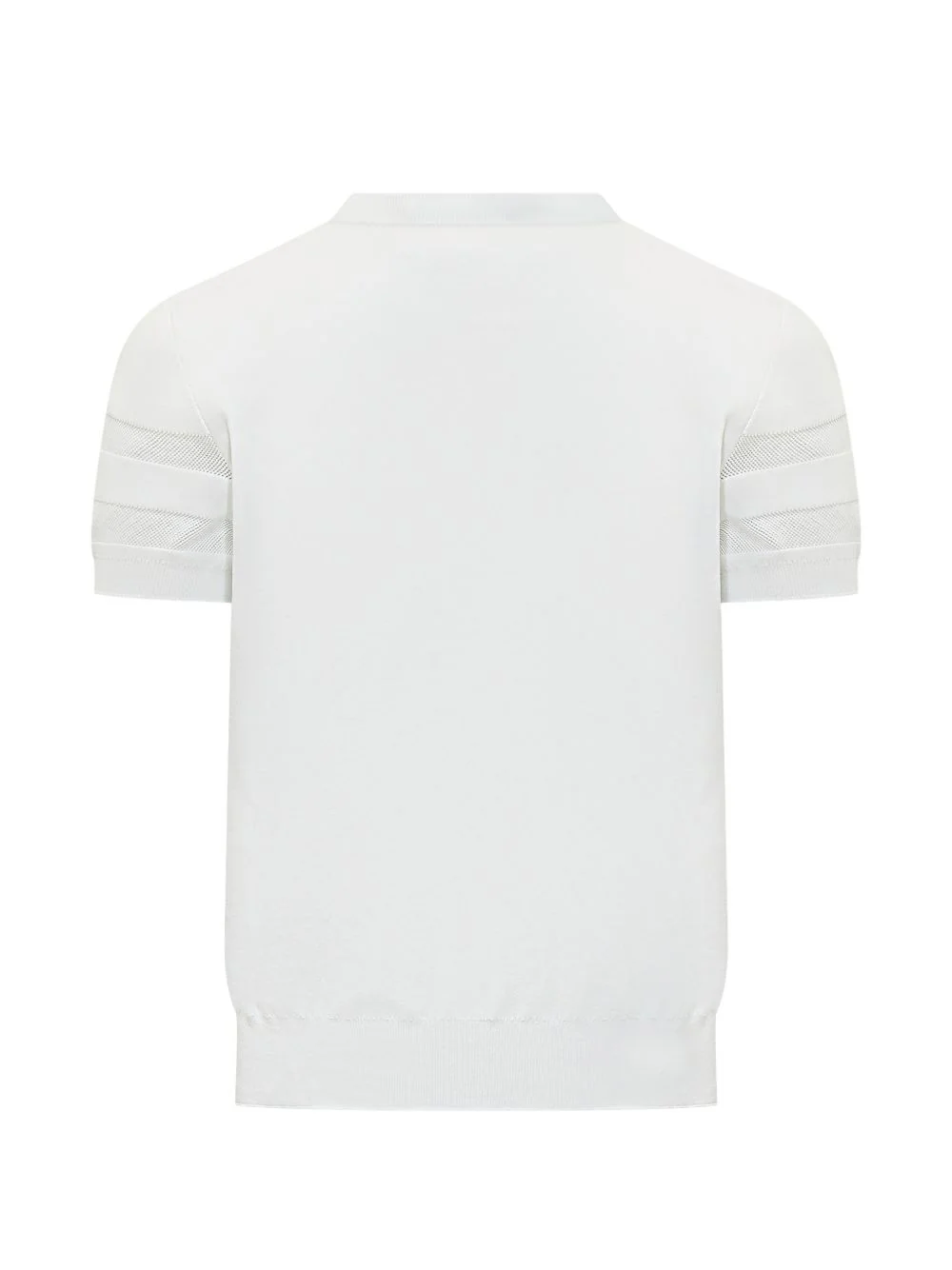 Mesh Panel Sweater - Image 3