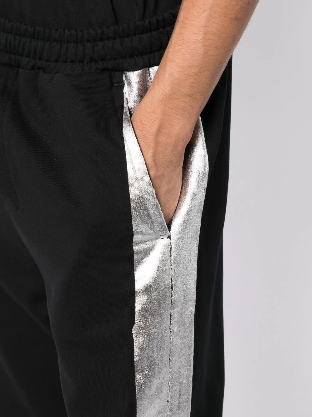 Metallic-Detail Track Pants - Image 2