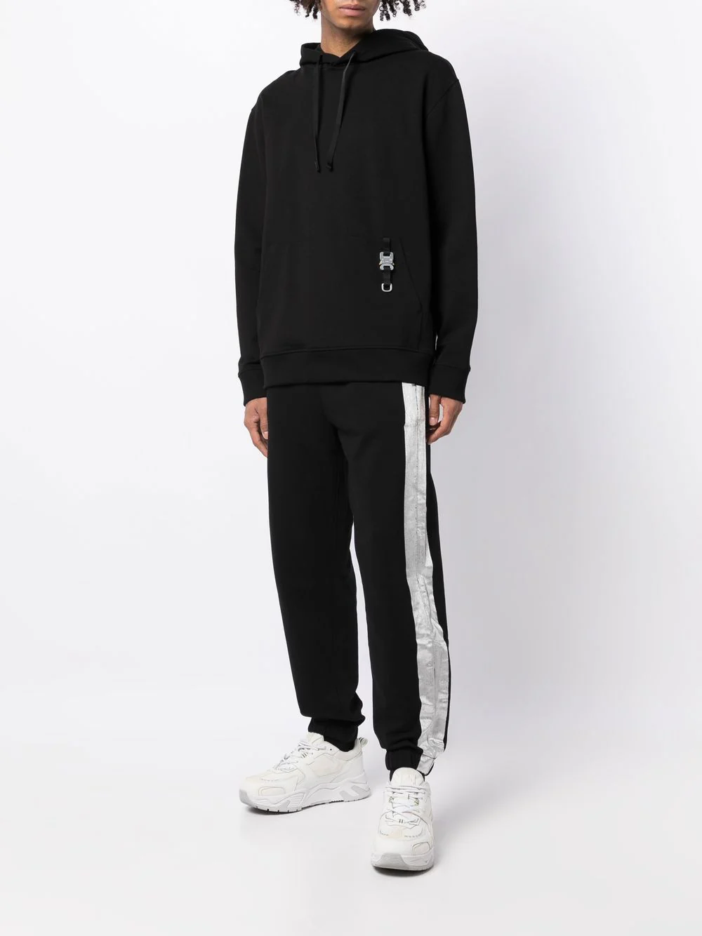 Metallic-Detail Track Pants - Image 4
