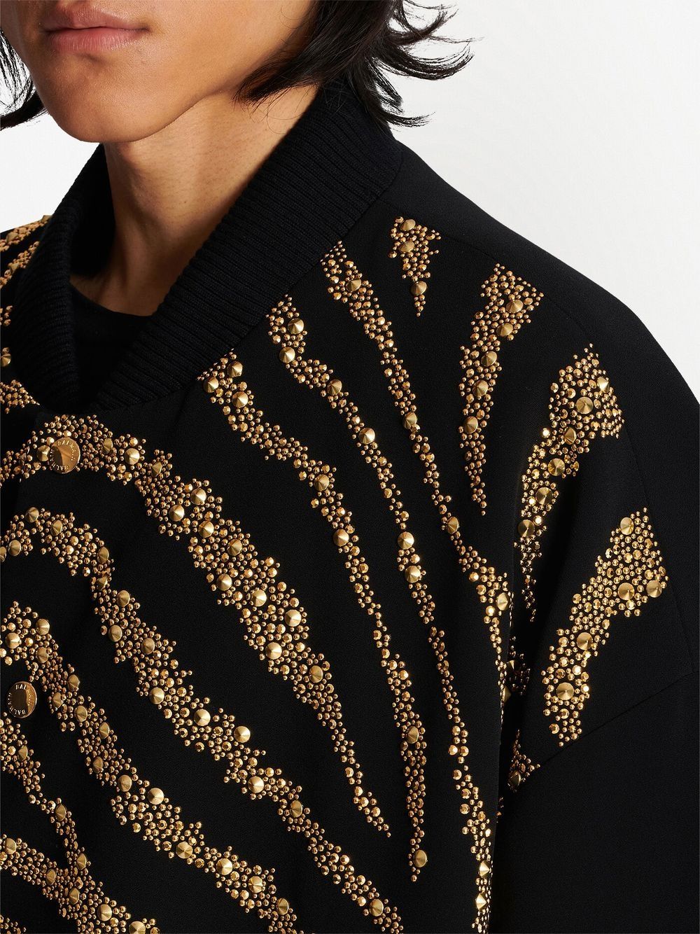 Metallic Zebra-Print Jacket - Image 2