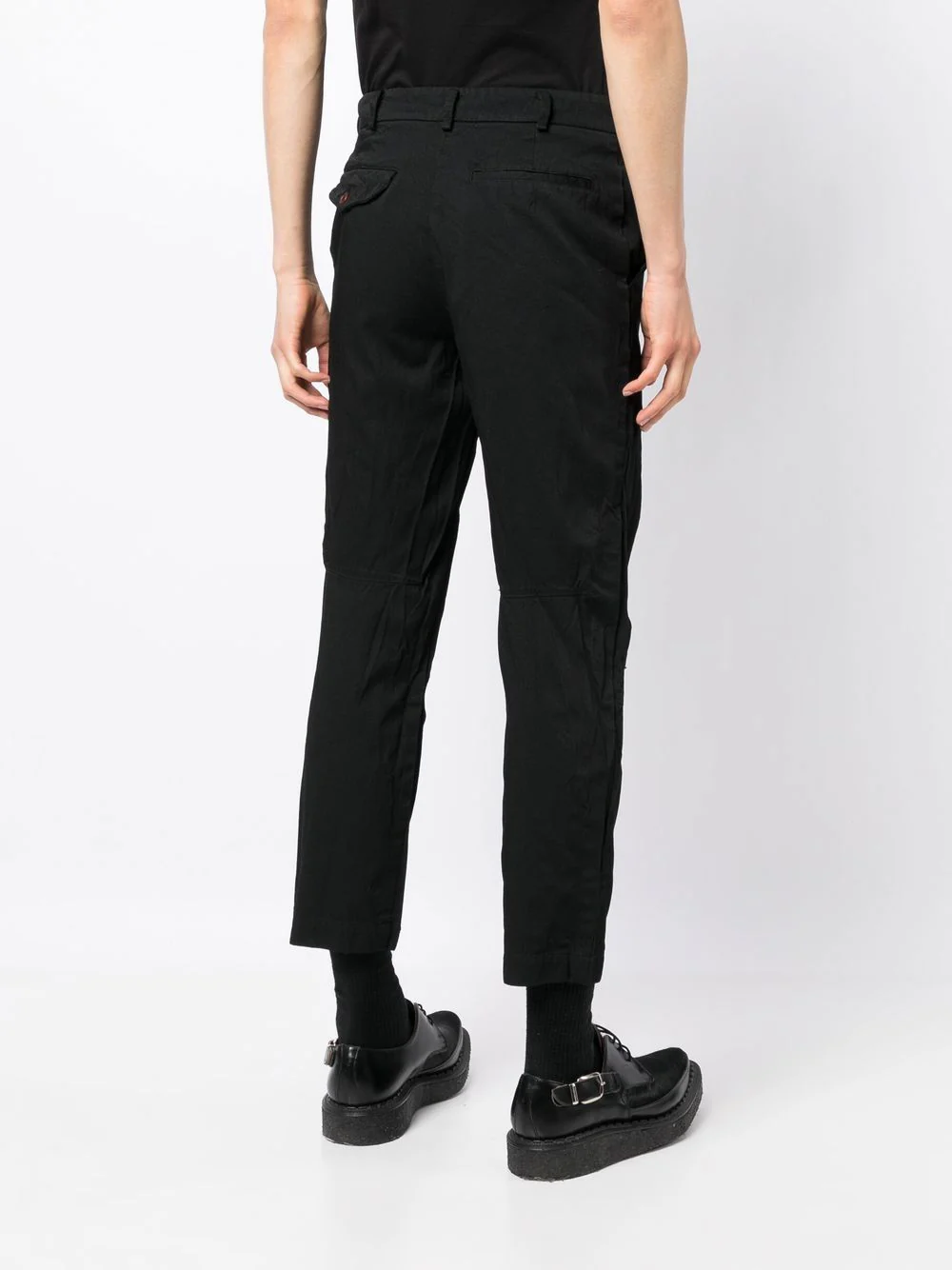 Mid-Rise Cropped Trousers - Image 4