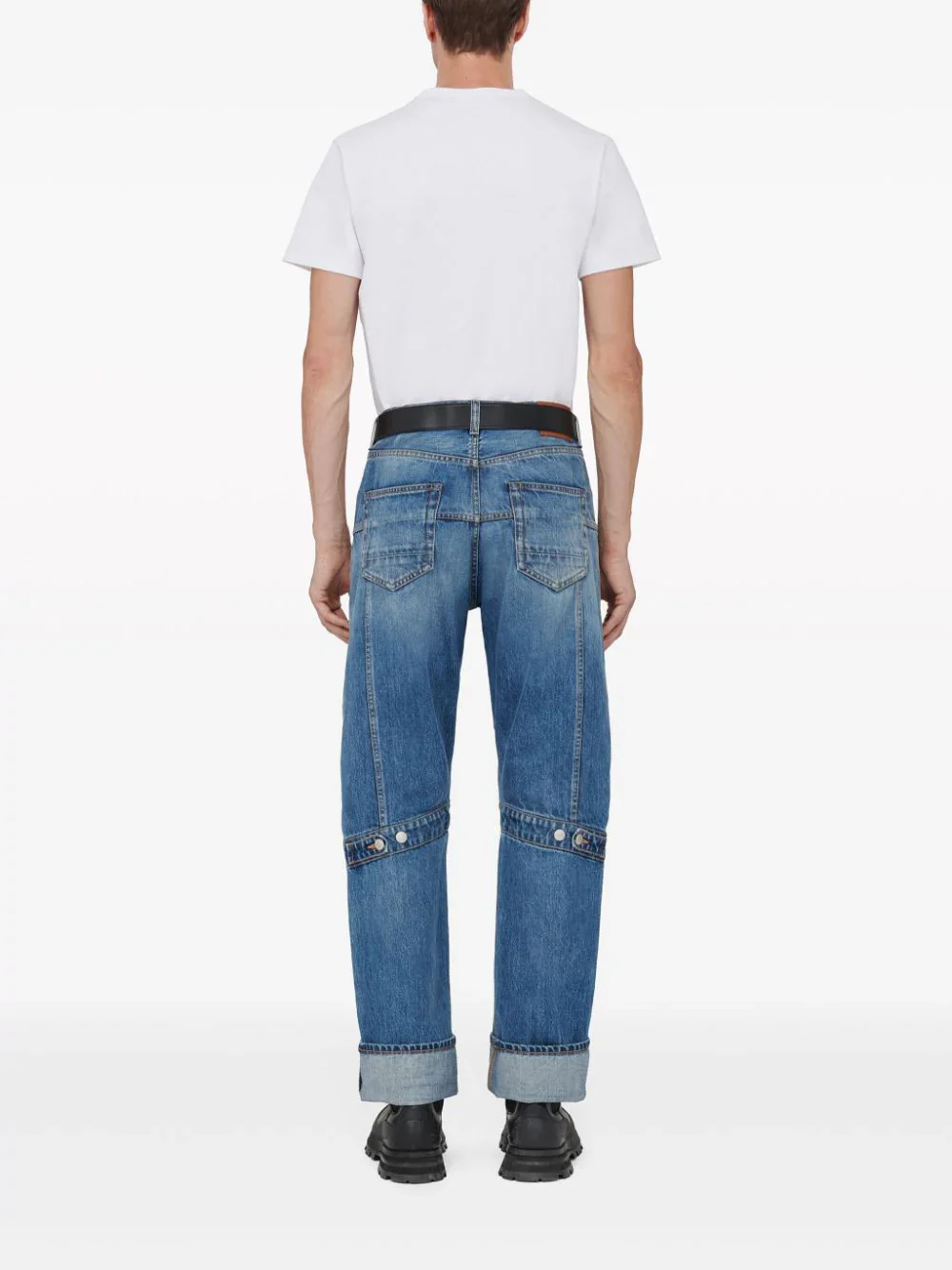 Mid-Rise Straight-Leg Jeans - Image 3