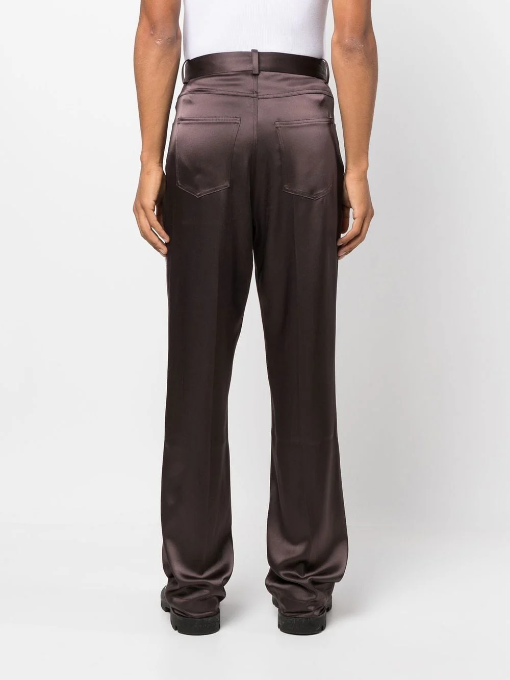 Mid-Rise Straight-Leg Trousers - Image 3
