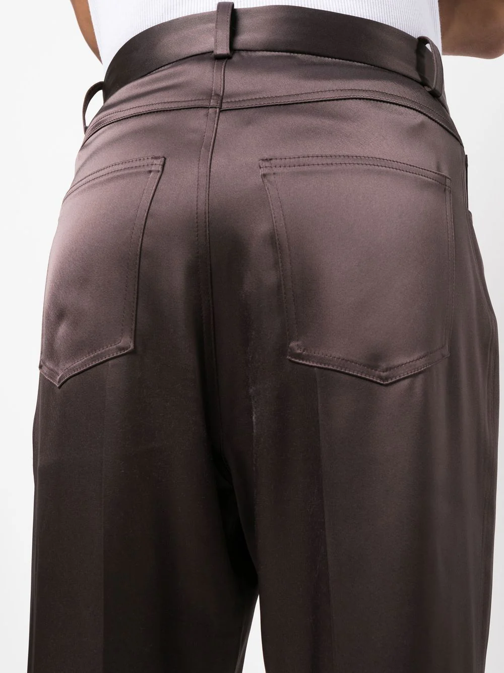 Mid-Rise Straight-Leg Trousers - Image 4