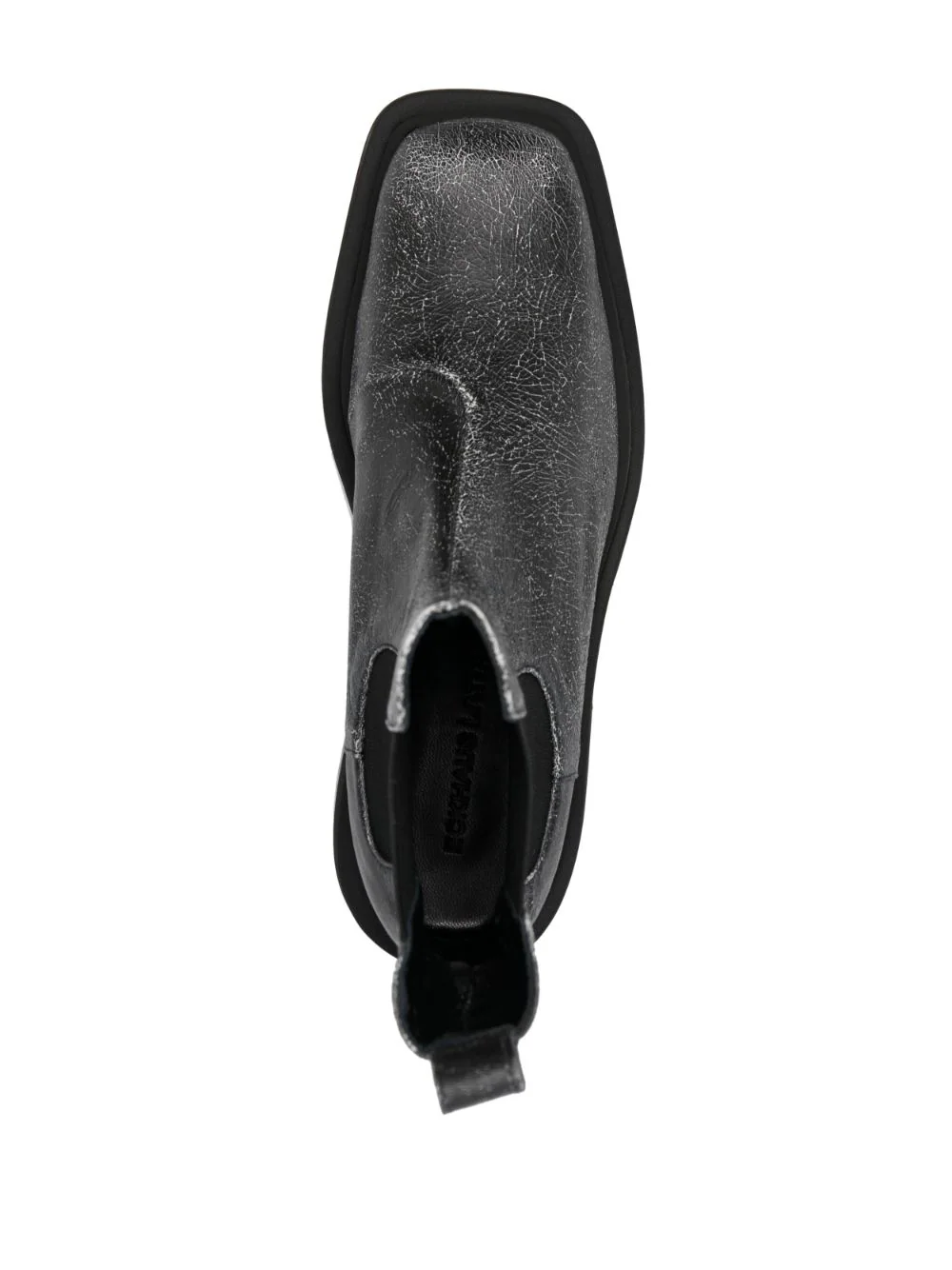 Mike Cracked-Effect Leather Boots - Image 4