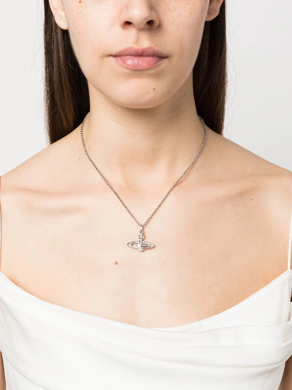 Mini Bas Relief Pendant Necklace - Image 3