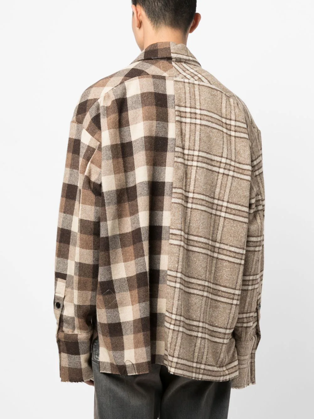 Mix-Print Long-Sleeve Shirt - Image 4