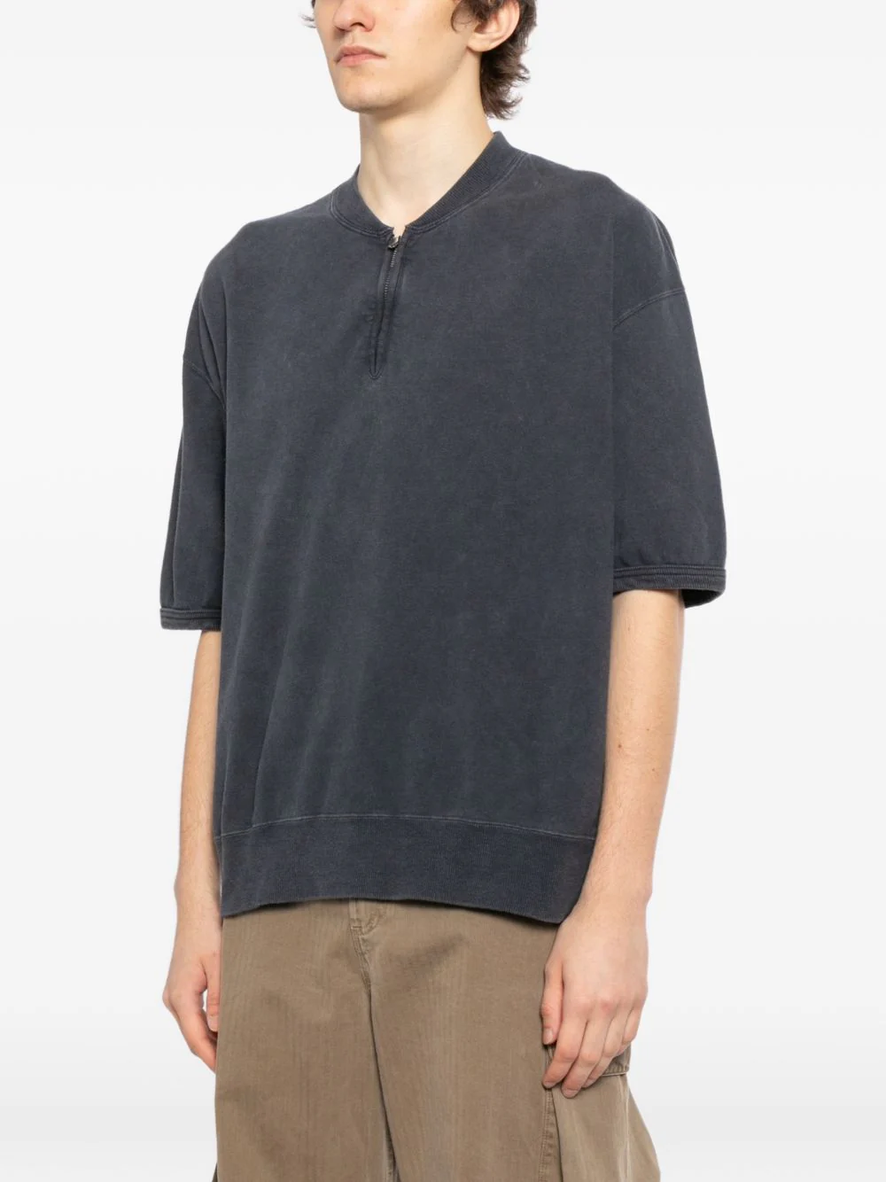 Mondo Zipped T-Shirt - Image 3