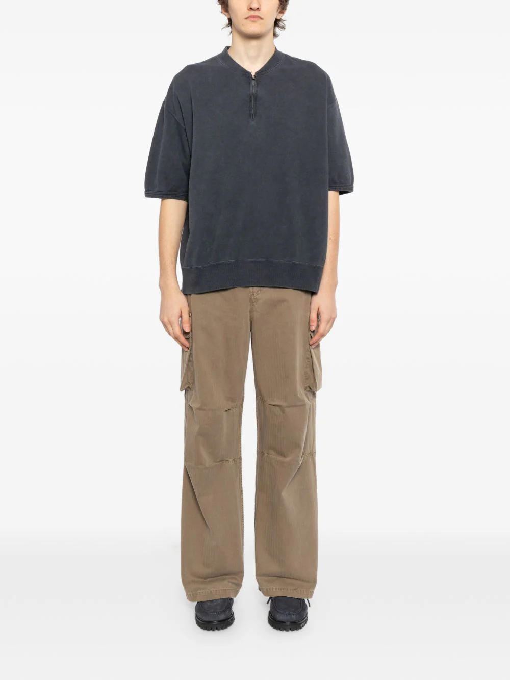 Mondo Zipped T-Shirt - Image 4