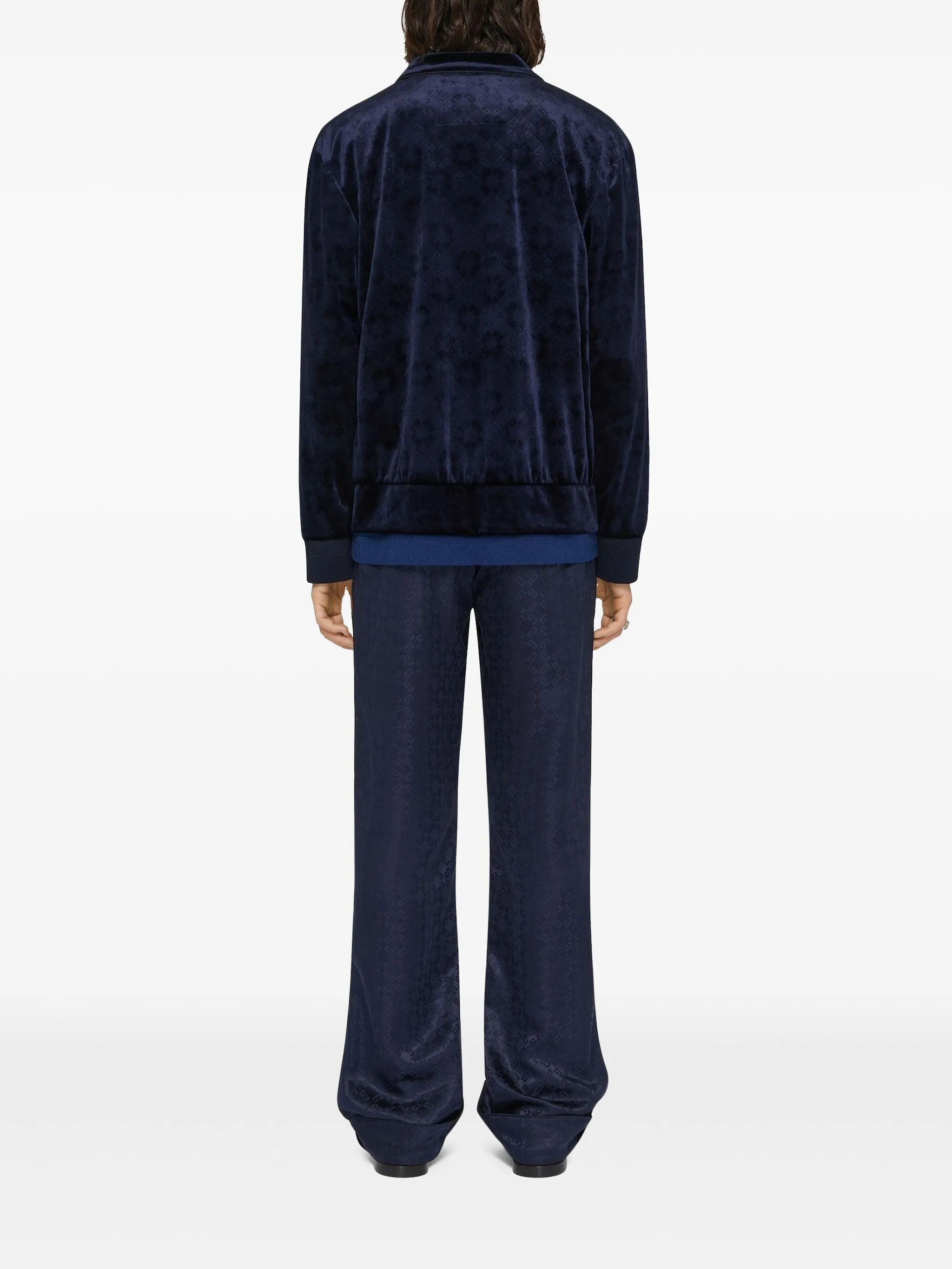 Monogram 72 Velvet Cardigan - Image 3
