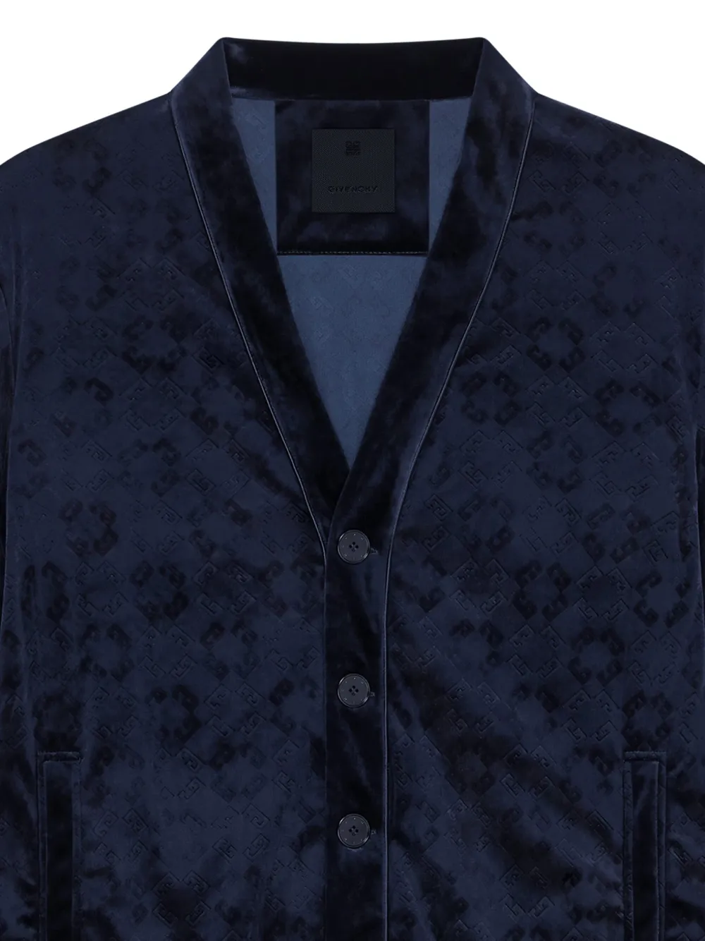 Monogram 72 Velvet Cardigan - Image 4