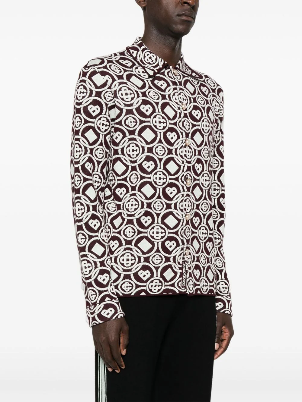 Monogram Button Shirt - Image 5