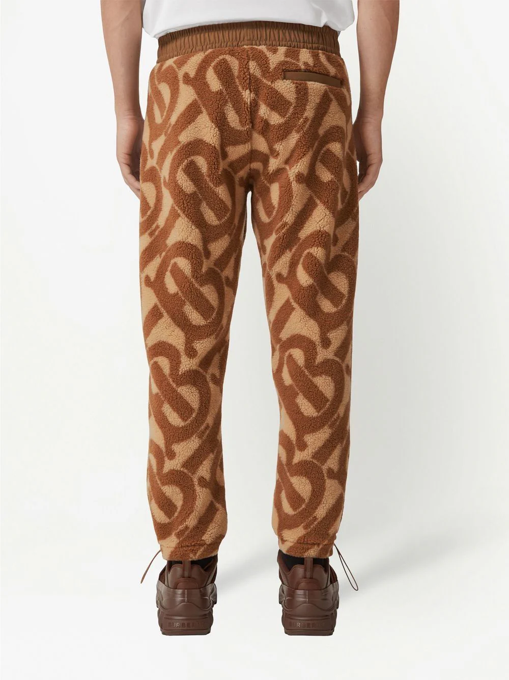Monogram Fleece Jacquard Track Pants - Image 4