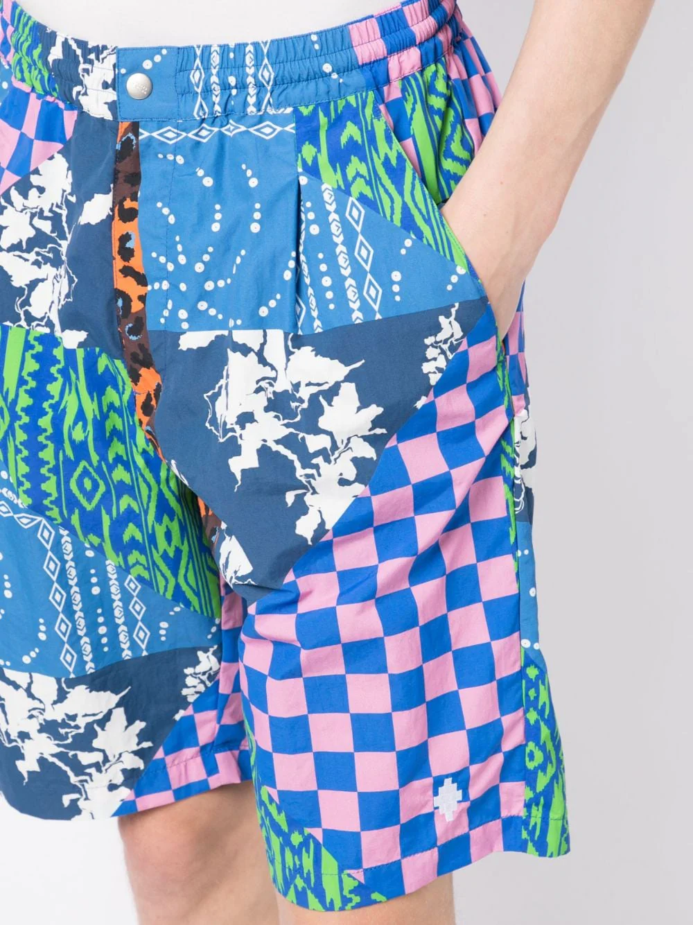 Multi-Panel Knee-Length Shorts - Image 4