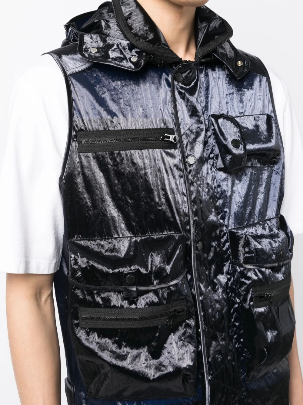 Multi-Pocket Design Gilet - Image 4