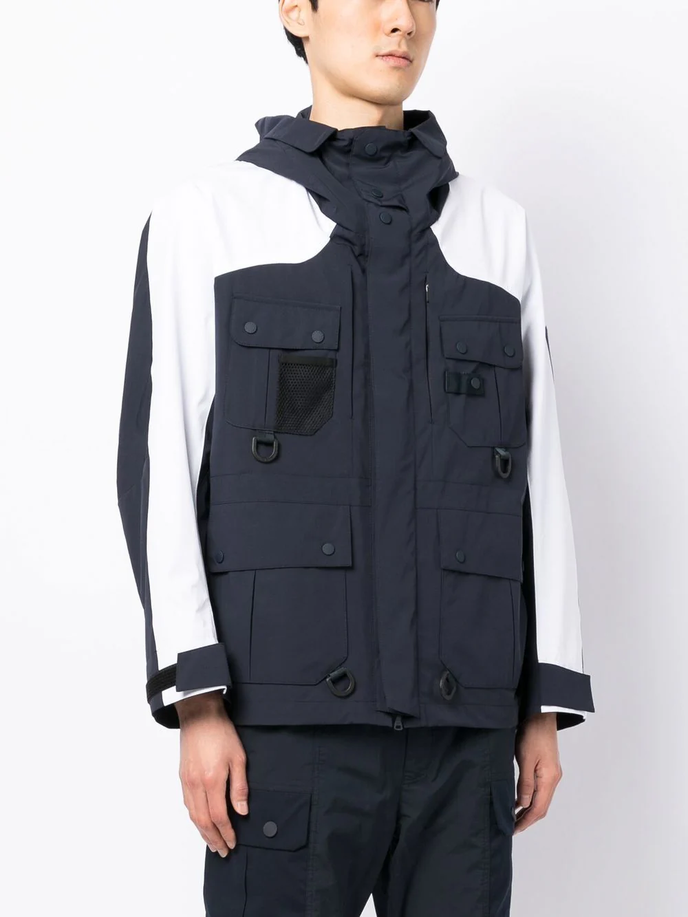 Multiple Pockets Hooded Jacket - Image 4