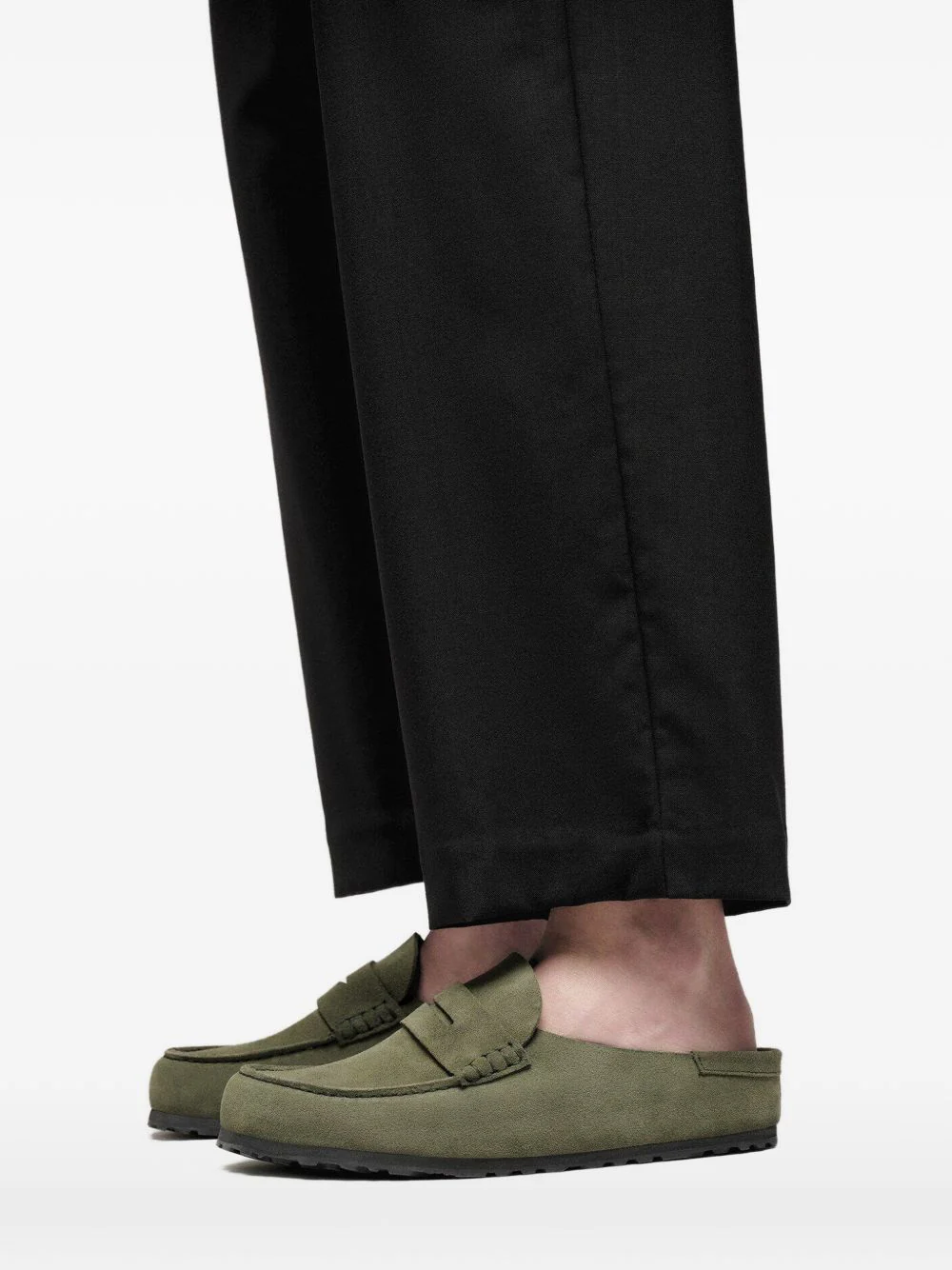 Naples Wrapped Suede Penny Loafers - Image 3