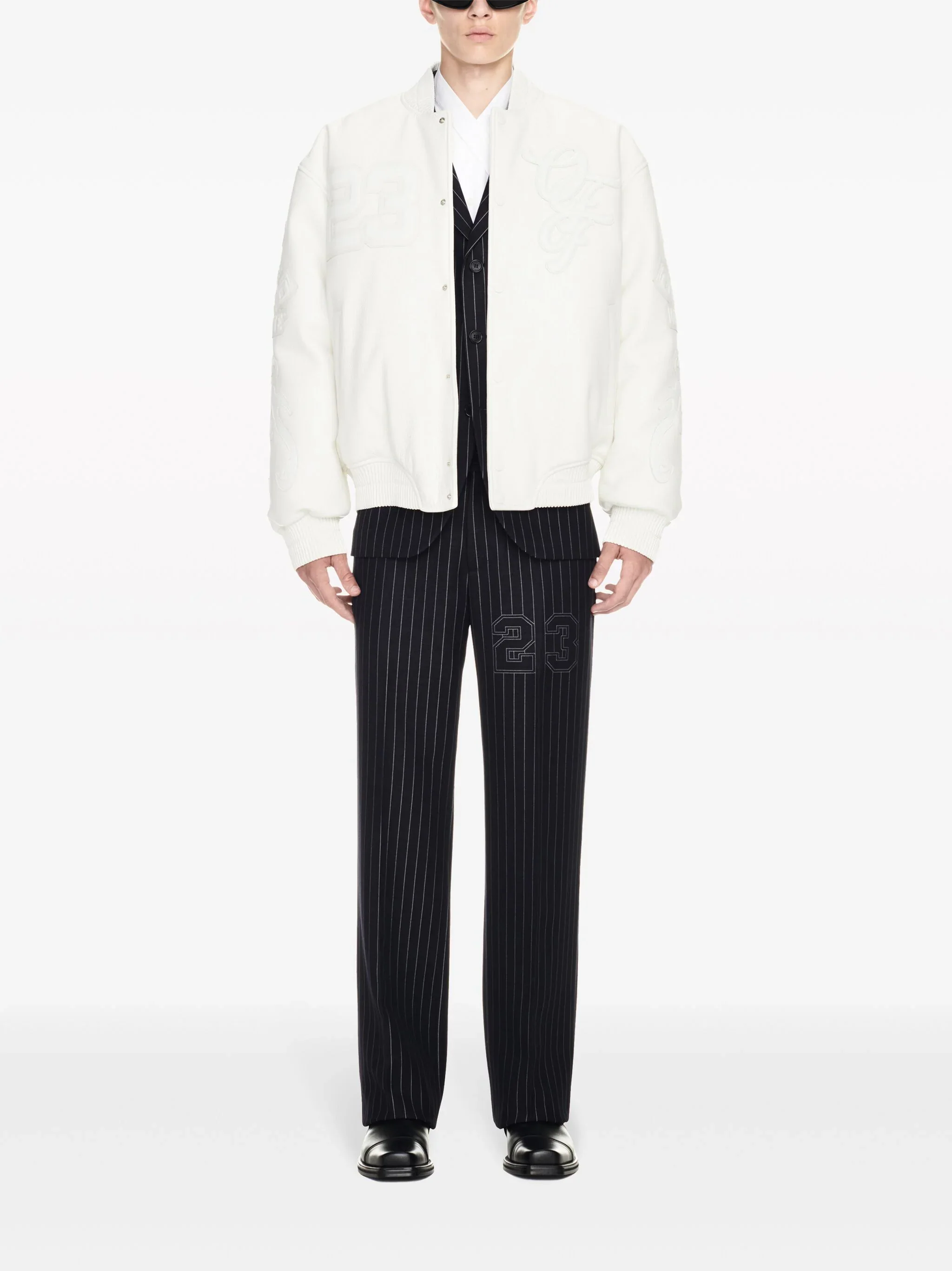 Natlover Patch-Detail Bomber Jacket - Image 2