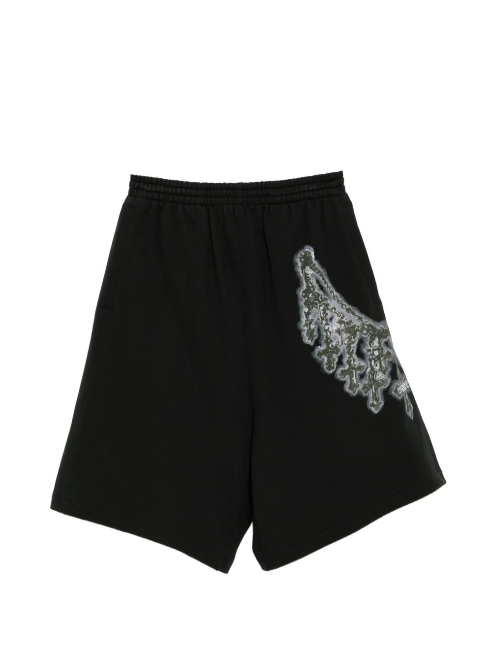 Necklace-Print Shorts