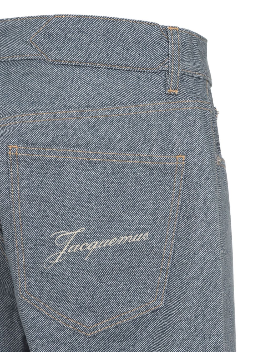 Nîmes Embroidered-Pocket Jeans - Image 3