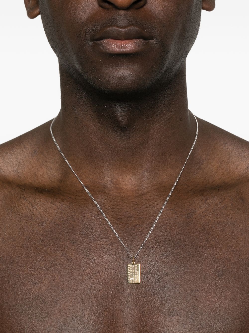 Numeric-Logo-Pendant Necklace - Image 3