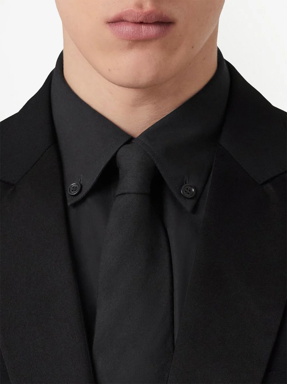 Oak Leaf Crest Jacquard Tuxedo Jacket - Image 4