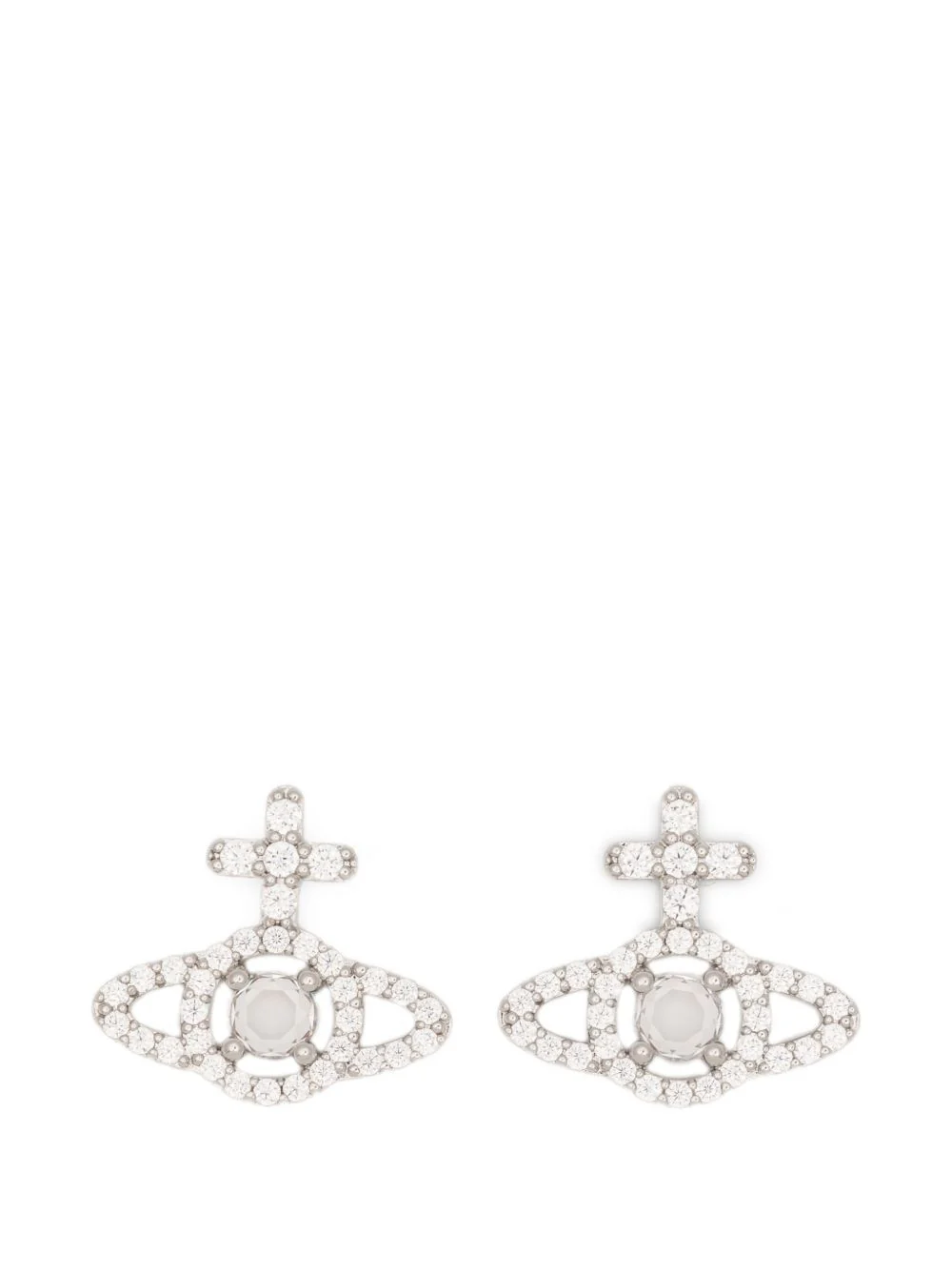 Olympia Crystal Orb Earrings