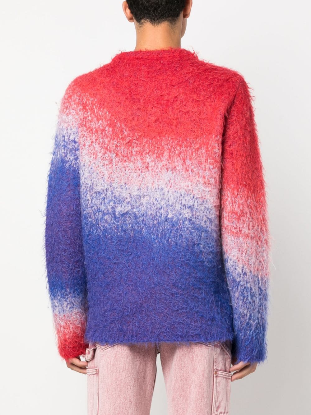 Ombré-Effect Mohair-Blend Jumper - Image 6