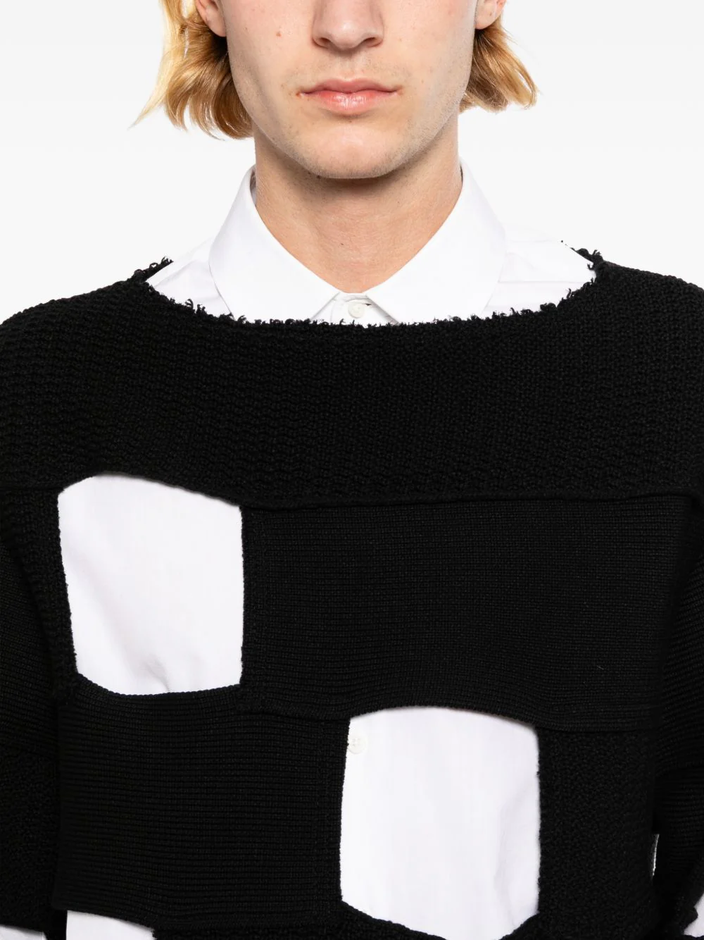 Openwork Design Jumper - Image 3