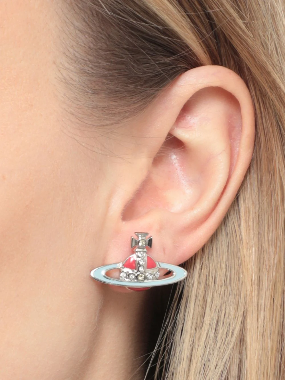 Orb Embellished Earrings - Image 4