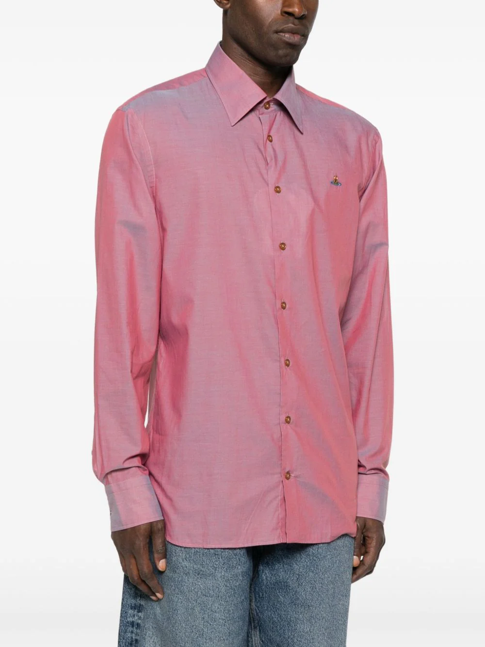 Orb-Embellished Long-Sleeved Shirt - Image 4