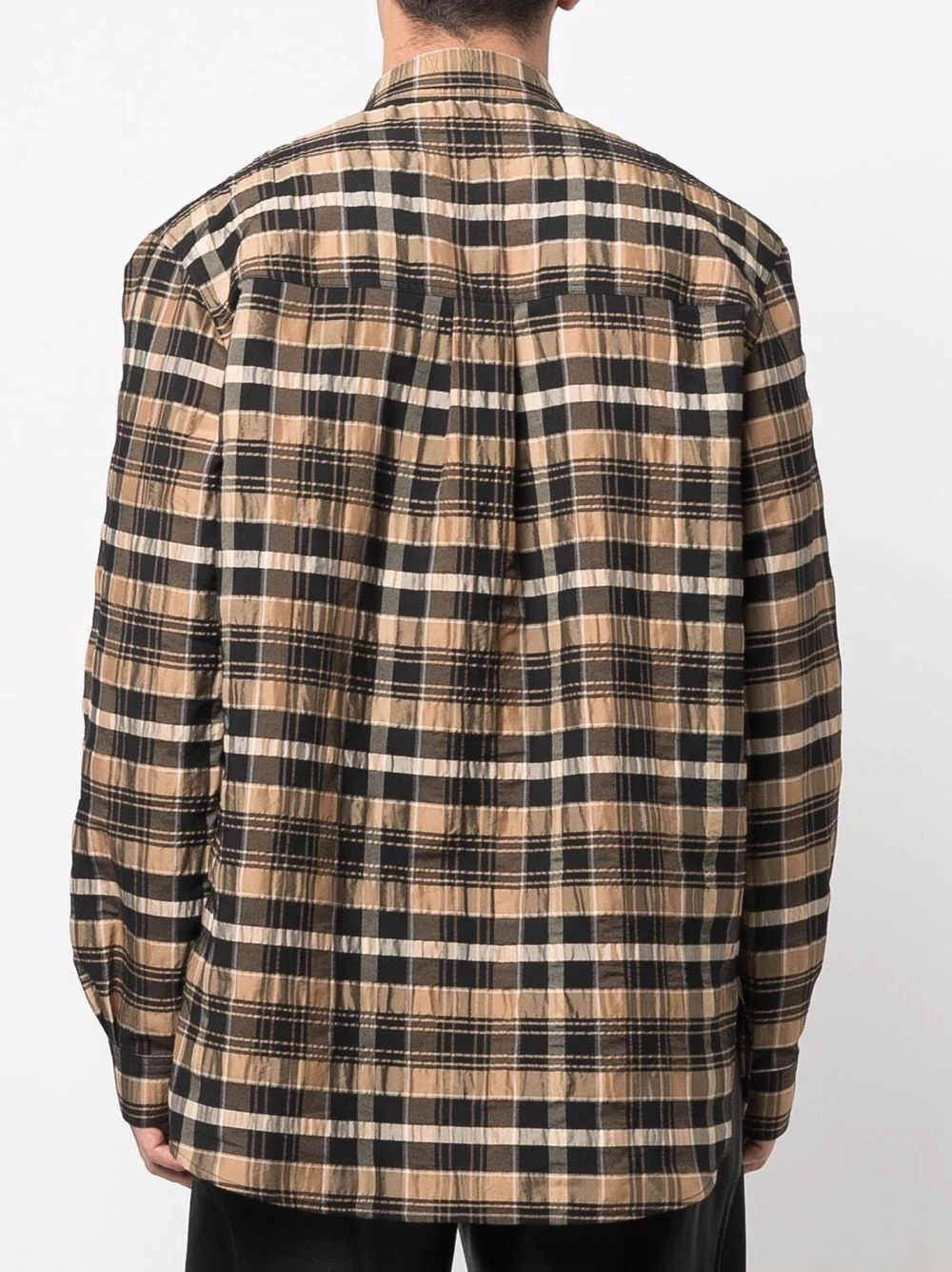 Organic-Cotton Checked Shirt - Image 3