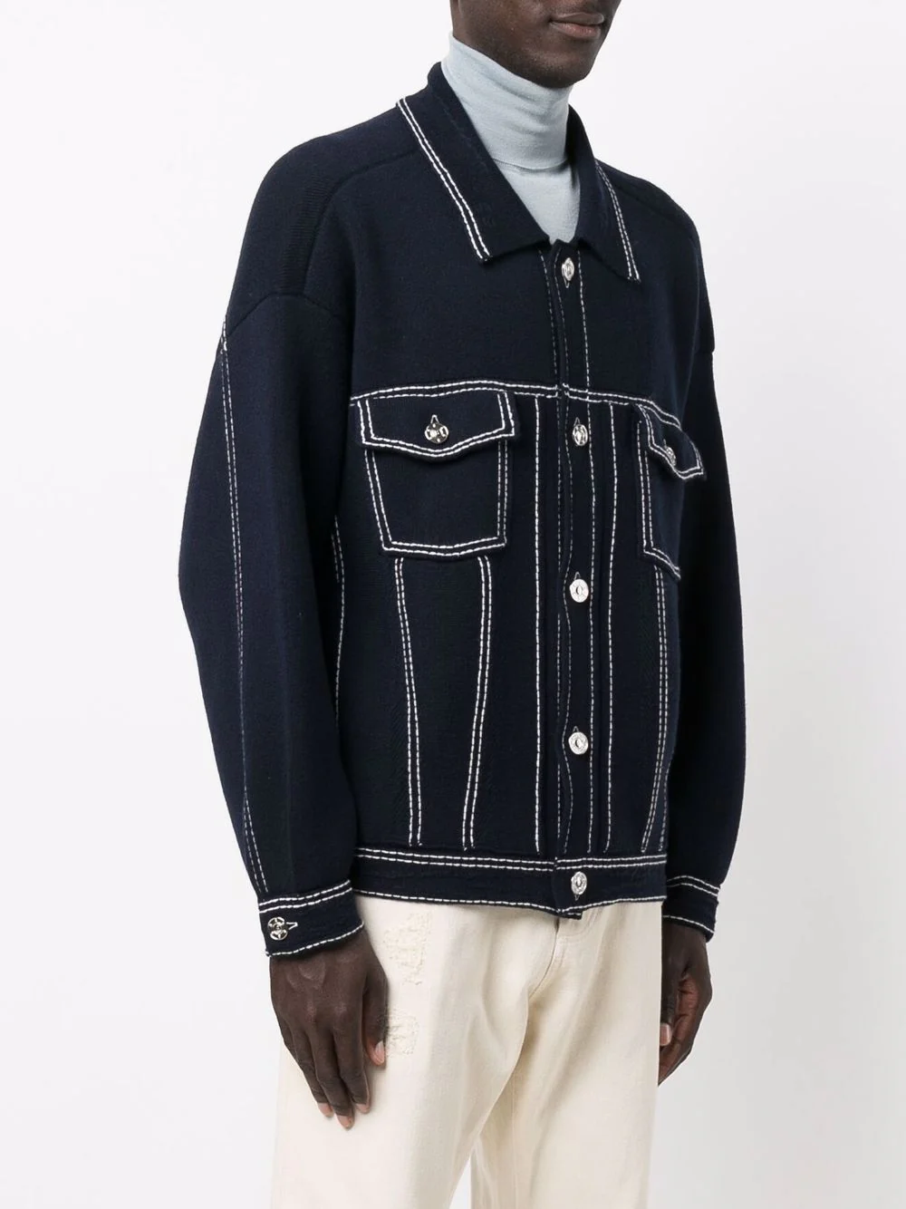 Oversized Denim Jacket - Image 4
