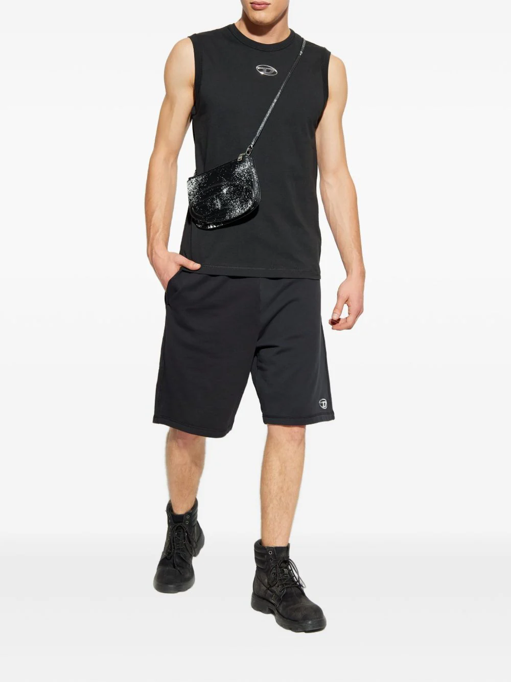 P-Marshy Logo-Detail Shorts - Image 4